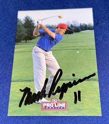 Mark Rypien Signed 1992 Nfl Pro Line Card #436 Washington Redskins Autograph • $19.99