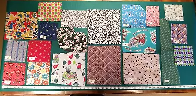 YOUR CHOICE Vintage Original And Feed Sack STYLE Cotton Quilt Fabric SCRAPS • $2.49