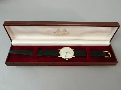 Garrard Quartz 9ct Gold Watch • £250