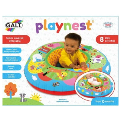 £33.99 • Buy Galt Farm Playnest Fabric Covered Inflatable Baby Playmat Ring Playpen Brand New