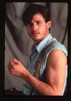 Michael Pare Streets Of Fire Beefy Muscular Portrait Original 35mm Transparency  • $24.99