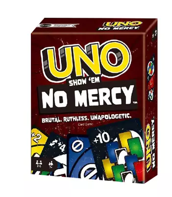UNO Show ‘em No Mercy Card Game For Kids Adults & Family Night AU STOCK • $1.99