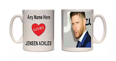 I Love Jensen Ackles Mug Personalised Mug Free UK Shipping • £9.95