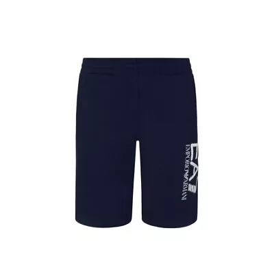 Shorts For Men's-Emporio Armani EA7 Sweat Short-New-Navy-M-Huge Sale-AUCTION • £9.99