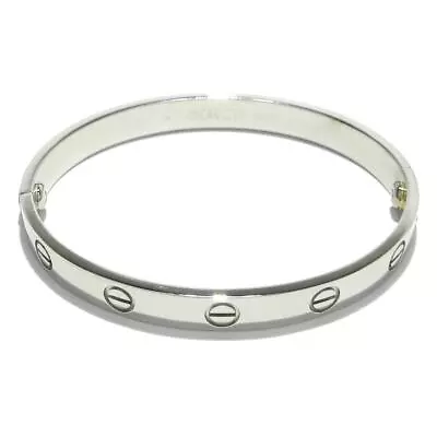 Auth Cartier Love Bracelet - 18K White Gold M09136 Bangle • $3217