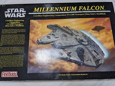 Fine Molds 1/72 Star Wars MILLENNIUM FALCON Plastic Model Kit SW-6 • $179