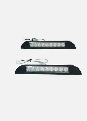 $18.49 • Buy 2 LED 12V 9  Awning Light Bar RV Trailer Coach Boat Outdoor Canopy Roof Lamp 
