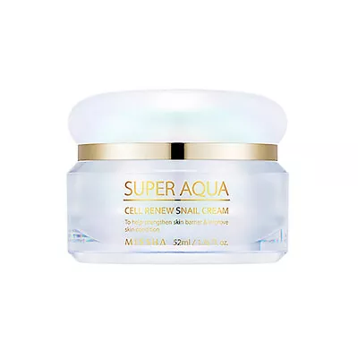 MISSHA Super Aqua Cell Renew Snail Cream  52ml • $27.08