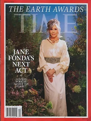 Time Magazine  April 8th 2024  Jane Fonda  The Earth Awards • $11.99