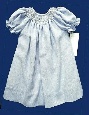 Girls NWT Vive La Fete Smocked Lavender Party Portrait Dress 18 Mos Church NEW • $26.99