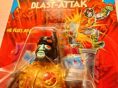 Masters Of The Universe Blast-Attak Series 6 MOC 8 Back MOTU 1987 Mattel • $649