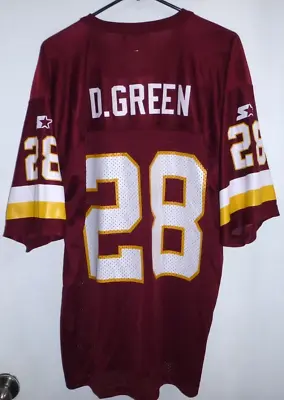 Washington Redskins NFL Darrell Green Vintage Starter Brand Jersey Size 46/M • $29.99