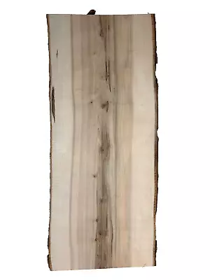 Maple Wood Slab Live Edge 5/4 X 16 X 36 • $48