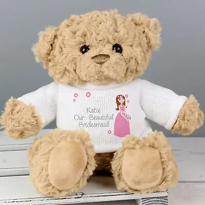 £17.99 • Buy Personalised Fabulous Bridesmaid Teddy Bear
