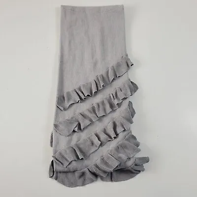 Cabi Cuddle Scarf Gray One Size Style #3654 Ruffle Infinity • $7.19