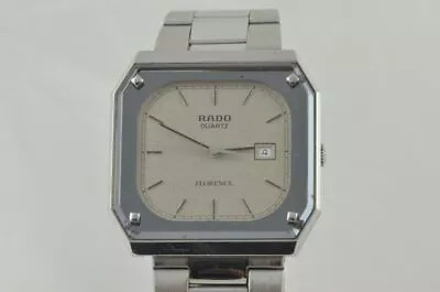 Rado Florence Men's Watch Steel Quartz 30MM Steel 129.3356.4 Wrist Watch RAR • £366.63