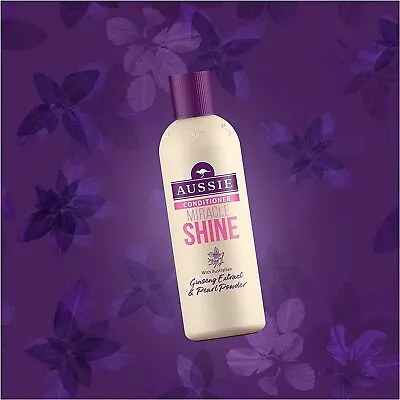 Aussie Conditioner Miracle Shine For Dull Tired Hair 250ml • £5