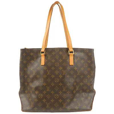 Auth Louis Vuitton Monogram Cabas Mezzo Tote Bag M51151 Used • $643.01
