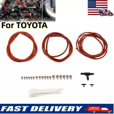 4Runner Tacoma RAV4 For Toyota Engine Room Silicone Air Vacuum Hose Dress Up Kit • $25.69