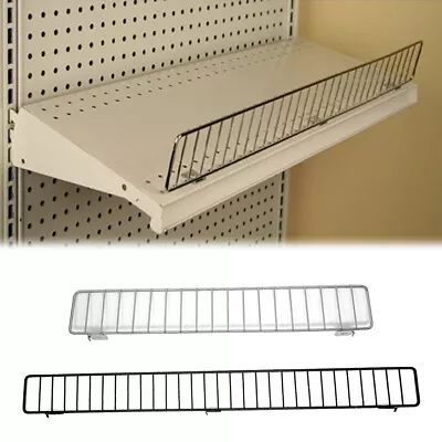 Gondola Shelf Wire Front Fence Fits Lozier & Madix Shelving - 36  Or 48  • $79.95