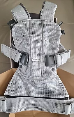 BabyBjorn Baby Carrier One Air 3D Mesh Silver Unused RRP £189.00 • £109.99