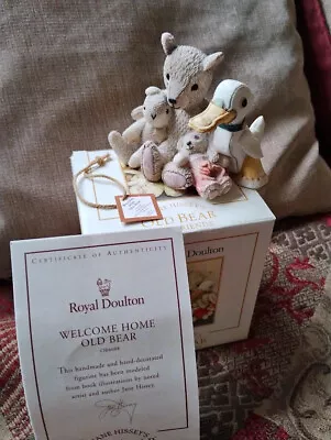 Royal Doulton Jane Hissey's Old Bear Collection OB4608  Welcome Home Old Bear  • £20