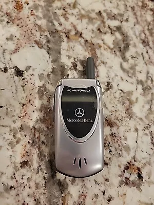 Rare Mercedes-Benz Motorola VINTAGE Cell Phone V60i (T) CDMA Collectible • $59.95