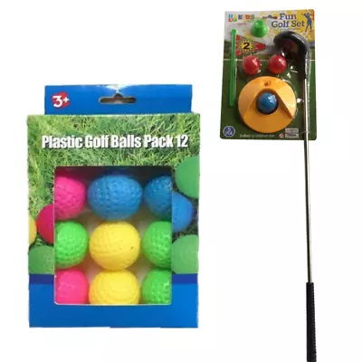 $15.98 • Buy 17X Kids Sport Fun Golf Set Mini Junior Putter Club Ball Indoor Outdoor Use