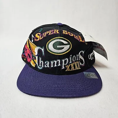 Green Bay Packers Hat 1997 Super Bowl XXXI Champions Official Locker Room Cap • $39.99