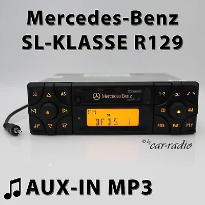 Mercedes R129 Radio Audio 10 BE3200 MP3 AUX-IN Becker Cassette Radio SL-Class • $296.76