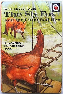 Vintage Ladybird Book – The Sly Fox & The Little Red Hen–606D– Good +FREE COVER+ • £14.99