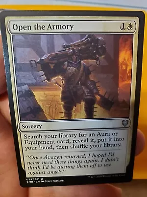 Mtg. Open The Armory. Commander Legends. Nm • $1.98