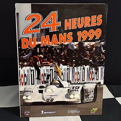 1999 24 Heures Du Mans Official Yearbook Annual French Bmw V12 Lmr Toyota Gt-one • £50