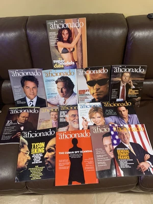 $79.99 • Buy CIGAR AFICIONADO Mag Lot Of 15 Magazines- In Decent Condition 2001-2004