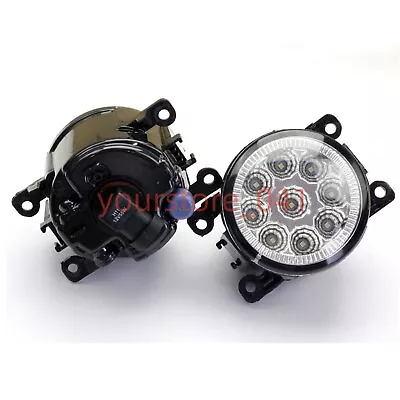 For Ford Ranger PX PX1 PX2 White Full LED Fog Lights Driving Lamps 6000K Pair • $36.28