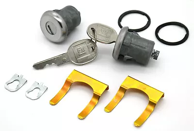 OEM Strattec Door Lock Cylinder Set W/GM Keys / FOR LISTED CHEVROLET TRUCK & SUV • $29.99