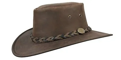 £43.54 • Buy Barmah Squashy Bronco Cowhide Leather Hat