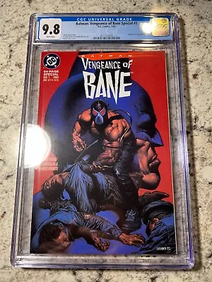 Batman: Vengeance Of Bane #1 CGC 9.8 First Print (DC Comics 1993) First App BANE • £281.50