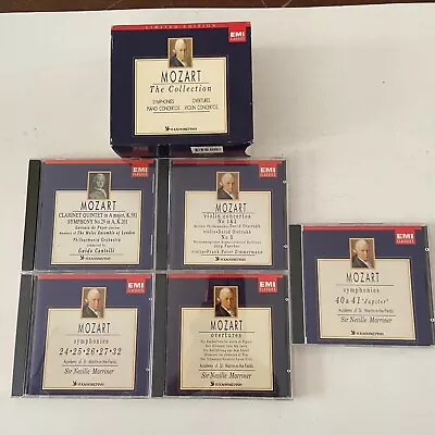 Mozart The Collection 5 CD Box Set EMI Classics Limited Edition Symphonies • $48.35