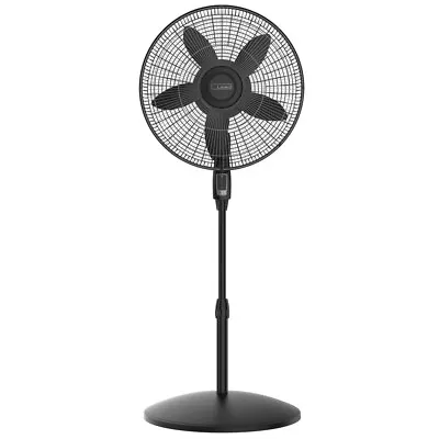 Cyclone Maxx 18  4 Speed Large Room Pedestal Fan With Remote 53  Black  • $69.99