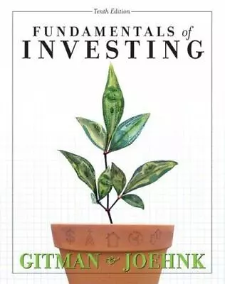 Fundamentals Of Investing [With My Finance Lab Student Access Card] • $7.69