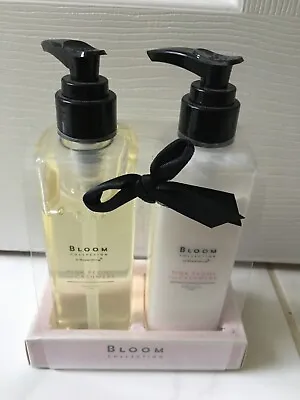 Bloom Collection Hand Wash And Hand Lotion Set. Pink Peony And Cashmere Hand Set • £6.50