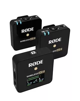 Rode Wireless GO II Wireless Microphone System • $349.99