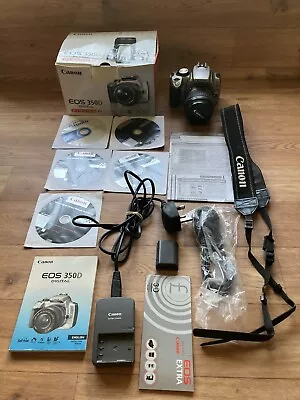 Canon EOS 350D 8.0MP Digital SLR Camera - In Box Spares Or Repair  • £19.99