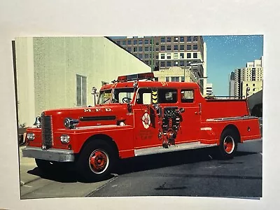 Minneapolis MN SP1 Pirsch Pumper Fire Apparatus Photo A43 • $5