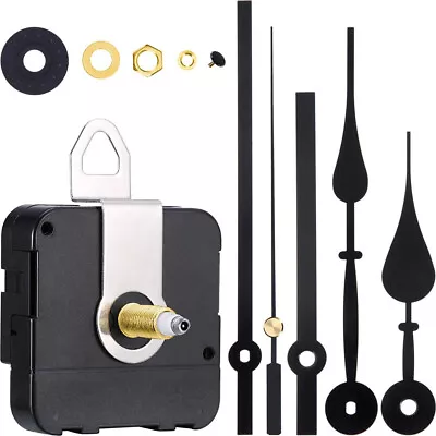 DIY Clock Movement Mechanism Quartz Wall Hands Repair Replacement Tool Parts Kit • $9.59