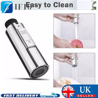 Spare Replace Kitchen Mixer Tap Faucet Pull Out Spray Shower Head ABS G1/2 Tool • £6.92