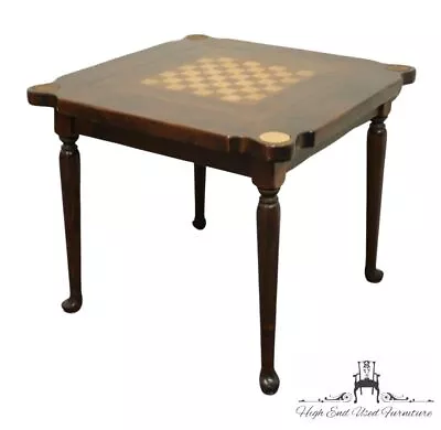 $807.49 • Buy ETHAN ALLEN Antiqued Pine Old Tavern 34  Square Game Table 12-9012 - 212 Finish