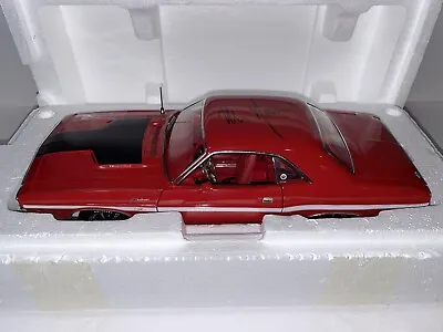 1/18 Scale ACME 1970 Dodge Challenger RT 440-6 Pack MR NORMS Signed Red • $625