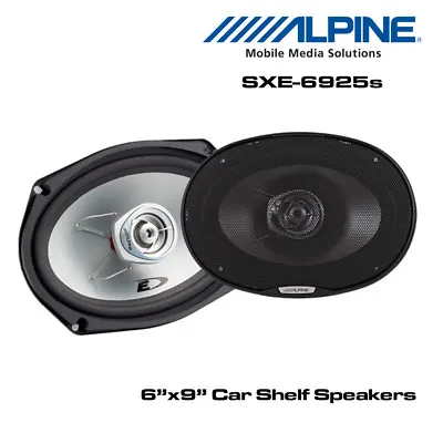 Alpine SXE-6925s - 6 X9  6x9 2-Way Car Coaxial Speakers 560W Total Power • £49.99